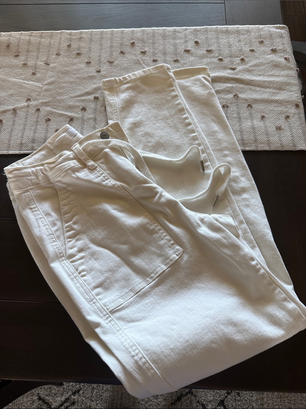 Judy Blue White Straight Leg Jeans